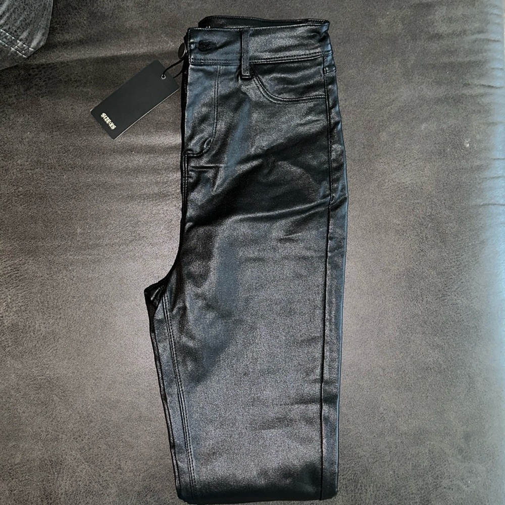 Shinestar xs leather pants new with tags never worn